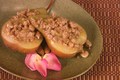 Almond Filled Candied Ginger Pears