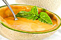 Raw Cantaloupe Soup