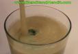 Carrot and Orange Juice with Wheatgrass Ice Cubes