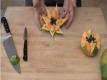 How To Carve A Papaya Into Flower