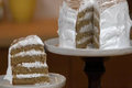 Chai Spiced Layer Cake With Meringue Icing