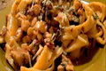 Charmed Chicken and Pancetta with Homemade Fettuccini