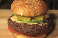 Juicy Meaty Cheese Burger