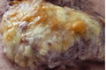Cheesy Chicken Casserole with Red Wine