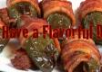 Cheesy Jalapeno Poppers Wrapped in Bacon