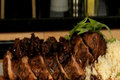 How To Make Fresh Rosemary Marinated Pork Loin With A Dry Cherry And Mustard Compote And Jasmine Rice