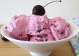Cherry Greek Yogurt Soft Serve