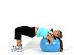 Chest Fly With Exercise Ball