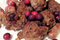Bacon Stuffing with Chestnut and Port