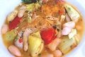 Mediterranean Style Braised Lemon Chicken Legs With Artichoke Hearts