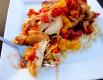 Chicken And Peaches Picante