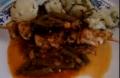 How To Make Chicken Bbq Served with Green Beans and Potato