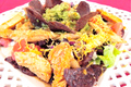 How To Make Chicken, Black Bean And Taco Salad