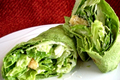 How To Make Chicken Caesar Wrap And Potato Chips