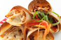 How To Make Baked American Chicken Carnival Cones
