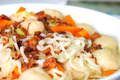 Filipino Style Chicken Meatball Instant Noodles