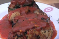 How To Make Chicken Wrapped Prosciutto And Cheese With Tomato Sauce