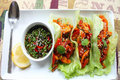Chicken Lettuce Wraps