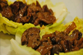 Sauteed Chicken Livers with Bacon and Mushroom