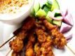 Chicken Satay with Peanut Sauce