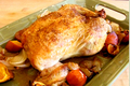 Roasted Chicken with Tangerine and Onion