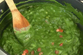 Chickpeas in Spinach Sauce