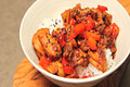 Chili Chicken & Red Pepper Stir fry