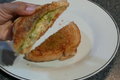 Cottage Cheese and Chili Sandwich