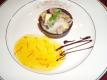 How To Make Panchamrit In Chocolate Cups With Apricot Saffron Sauce