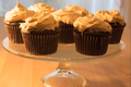Chocolate Cupcakes with Fluffy Peanut Butter Frosting: Cupcake Show #8
