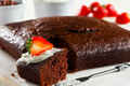 Delicious Chocolate Cake Topped With Caramel Sauce Recipe Video