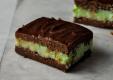 Chocolate Mint Parfait Bars