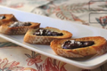 Chocolate Crostini With Sea Salt Topping
