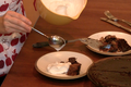 Chocolate Silk Pie w/ Whipped Coconut Cream