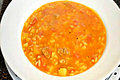 Chorba Lsan Tair - Orzo Meat Soup 