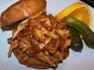 Citrus Barbeque Pulled Chicken Sandwiches