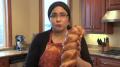 Classic Egg Challah -  Part 3 : Braiding 1, 2 and 3 Strands