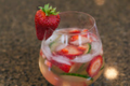 Cucumber Strawberry Caipirinha 