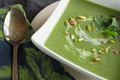 Coconut Cream Of Spinach Soup In A Hurry