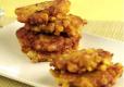 Crispy Corn Fritters With Bacon And Goat Cheese