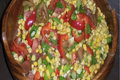 Corn Salad with Apple Cider Vinaigrette