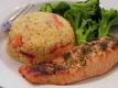 Couscous Pilaf with Salmon