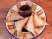 Crab Rangoon with Sweet-Sour Sauce