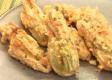 Squash Blossoms Stuffed With Crab And Goat Cheese