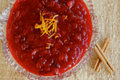 Homemade Cranberry Sauce with Orange and Cinnamon