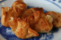 Creamy Chard Wontons
