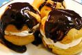 How To Make Cream Puffs With Chocolate Sauce