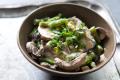 How To Make Creamed Green Beans And Mushrooms