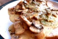 How To Make Creamed Leeks and Mushrooms