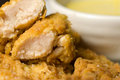 Crispy Fried Chicken Tenders with Spicy Creole Mustard Sauce